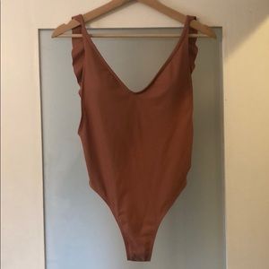NWT ruffle onepiece swimsuit
